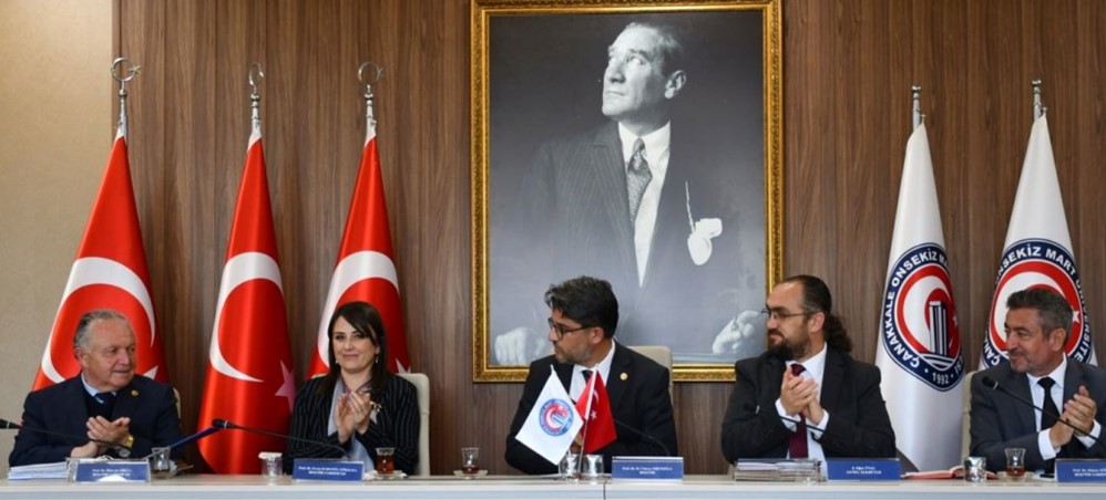 ÇOMÜ REKTÖR YARDIMCISI PROF. DR. HÜSEYİN ERKUL İÇİN VEDA TÖRENİ DÜZENLENDİ