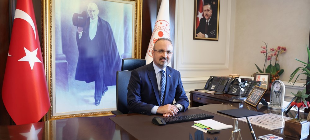 İÇİŞLERİ BAKAN YARDIMCISI BÜLENT TURAN'IN MUHTARLAR GÜNÜ MESAJI